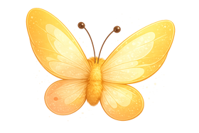 sagt der Schmetterling